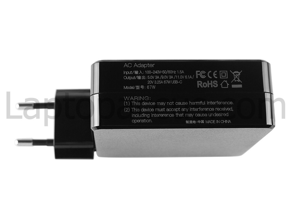 Xiaomi 67W USB-C Type-C Snelle oplader voor Xiaomi Black Shark 3 KLE-H0